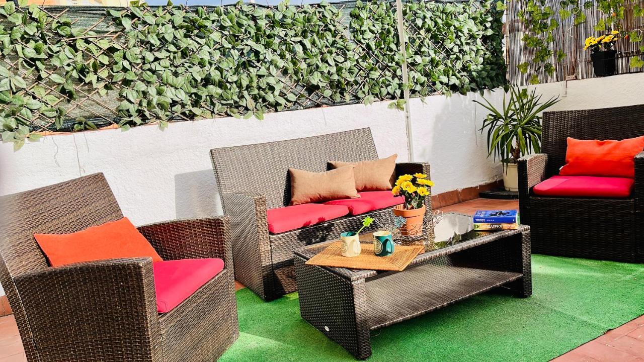 Appartamento Calm Terrace Barcellona Esterno foto