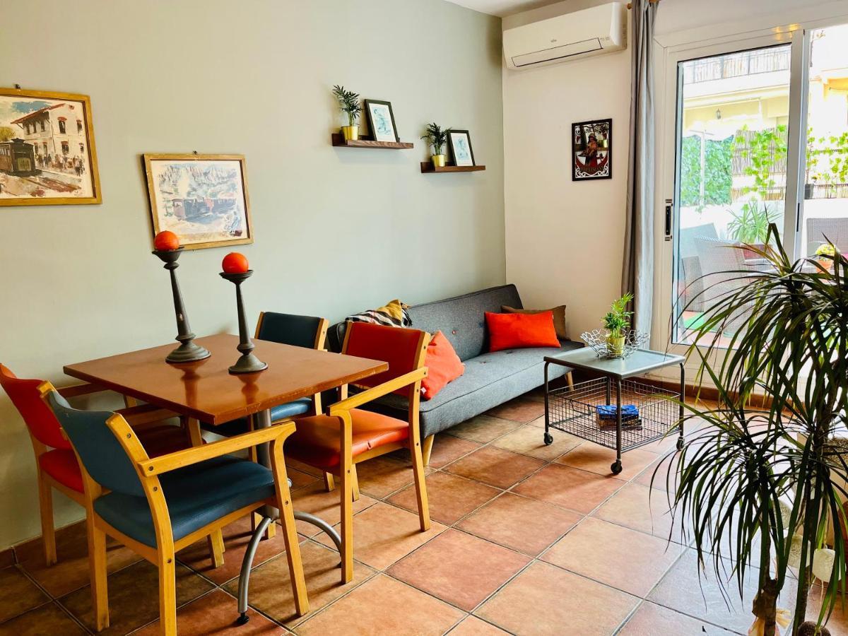 Appartamento Calm Terrace Barcellona Esterno foto