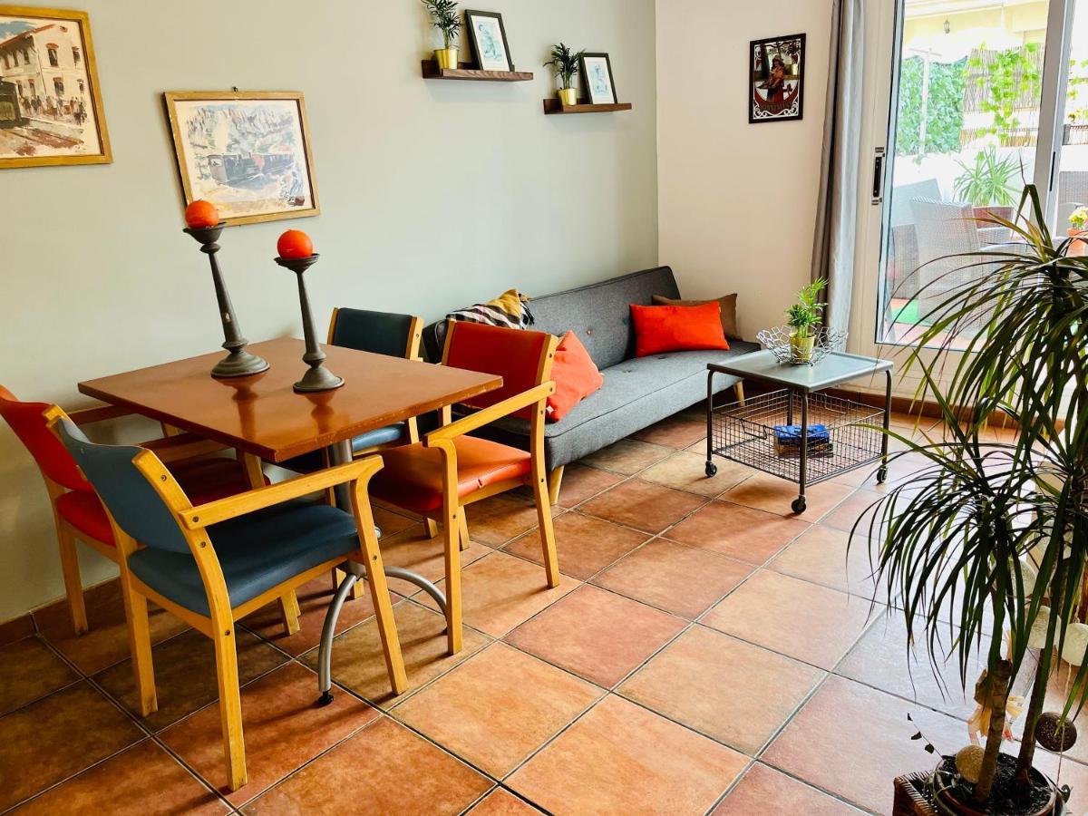 Appartamento Calm Terrace Barcellona Esterno foto